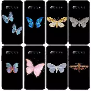 Красивый чехол для телефона с рисунком бабочки для xiaomi redmi Black Shark 4 Pro 2 3 3s Cases Helo Black Cover Silicone Back Prett mini Black Shark 2