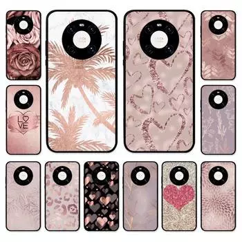 Красивый чехол для телефона с золотой розой для Huawei Nova 7 Se 5 3i 3e 3 2 5i Mate 10 20 Lite 30 40 Pro 20x9 Huawei Mate50