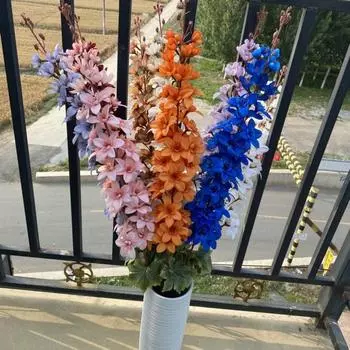 Красивый цветок из искусственного шелка, не увядающий, изысканный реквизит для фотосъемки