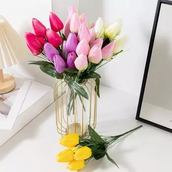 Красивый искусственный цветок никогда не увядает, многослойные лепестки создают жизненную силу розовый