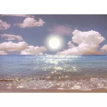 Красивый пейзаж Moon Dream серии кружевной настенный гобелен Kawaii для украшения комнаты, независимый плакат для украшения спальни 100X75CM