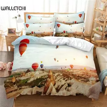 Красивый пейзажный комплект пододеяльников, модный комплект постельного белья, мягкий удобный дышащий пододеяльник, для декора спальни и гостевой комнаты EU single(135x200cm)