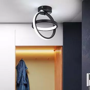 Красивый светодиодный потолочный светильник, современный потолочный светильник для гостиной, спальни, прохода, коридора, балкона, люстра, освещение, домашний декор