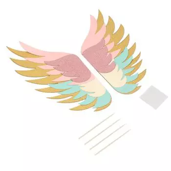 Красивый уникальный торт крыло украшение реквизит вставка орнамент для свадьбы дня рождения вечеринки тип 3