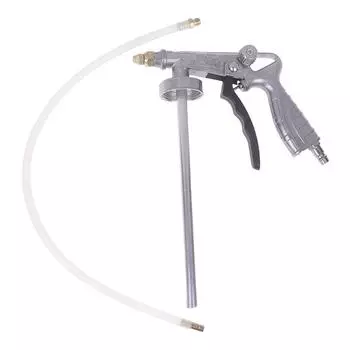 Краска для аэрографии для шасси автомобиля, клеевой пистолет, автоматический бронированный распылитель, регулируемый пистолет-распылитель для антикоррозийного покрытия, металлическое распылительное устройство для покрытия днища серебряный
