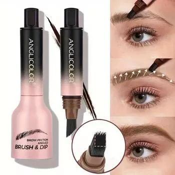 Краска для бровей Водостойкая Неразмазываемая Кремовая краска для бровей Стойкий цвет Не смывает макияж Wild Eyebrows