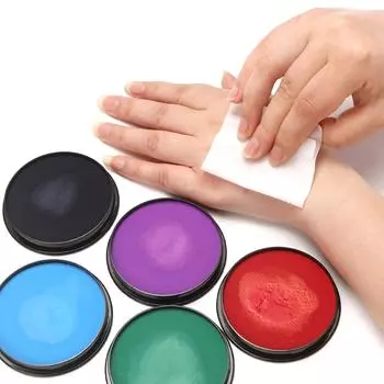 Краска для лица и тела Краска для макияжа на водной основе Пигмент Безопасная нетоксичная гипоаллергенная краска для лица Легко розовый