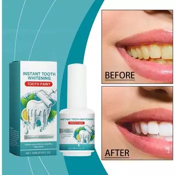 Краска для отбеливания зубов, краска для мгновенного отбеливания зубов, карандаш для отбеливания зубов 15 мл One Size