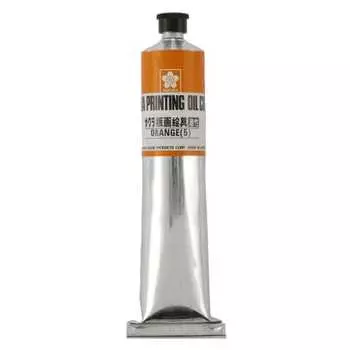 Краска для печати Sakura Crepas на масляной основе 100 мл OH100ML#5 Оранжевый