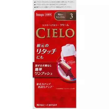 Cielo Краска для волос Ex Cream 3 Яркий светло-коричневый 1 шт.