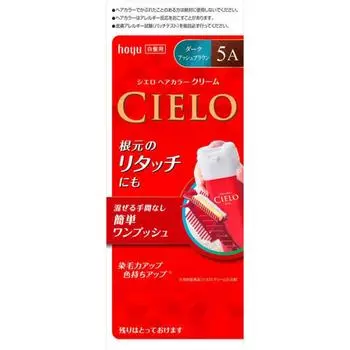 Cielo Краска для волос Ex Cream 5a Темно-пепельно-коричневый 1 шт.
