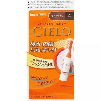 Краска для волос Cielo EX Milky 4 Светло-коричневый 1 шт.