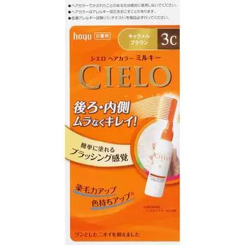 Краска для волос Cielo Hoyu Cielo Ex Milky 3c Карамельно-коричневый