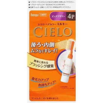 Краска для волос Cielo Hoyu Cielo EX Milky 4P Pure Brown