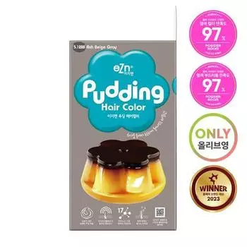 Краска для волос Easy N Pudding 5.12BB Пепельно-бежевый серый