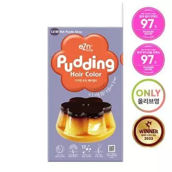 Краска для волос Easy N Pudding 5.21BB Пепельно-фиолетовый серый