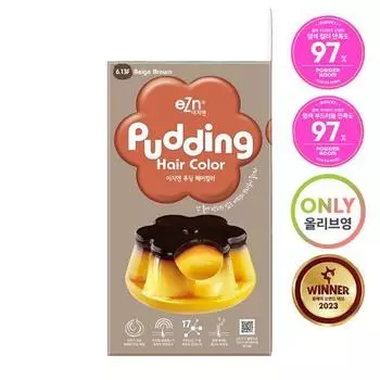 Краска для волос Easy N Pudding 6.13F бежево-коричневый