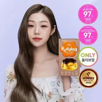 Краска для волос Easy N Pudding 6.01F Молочный чай Коричневый