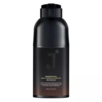 Краска для волос J.Sup Professional Cover-Up Gray Hair Dye 300 мл, красно-коричневый, 1 шт.