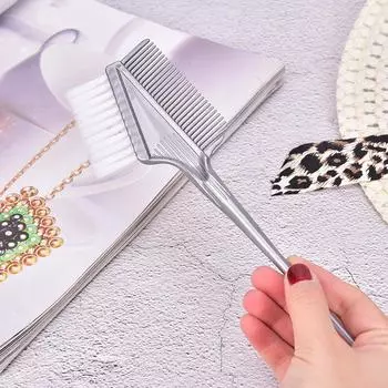 Краска для волос, кисти для окраски, расческа, парикмахерская, оттенок, инструменты для укладки волос серый