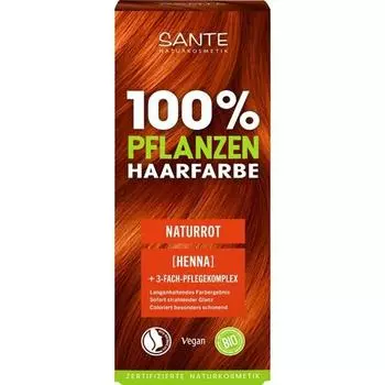 Краска для волос Sante Vegetable Vegan 06 Natural Red 100 г