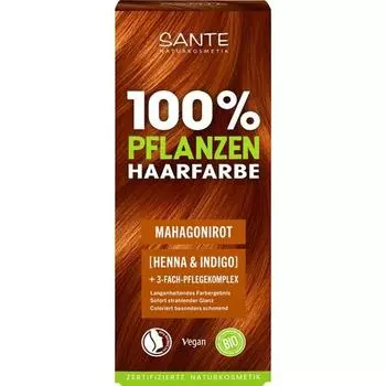 Краска для волос Sante Vegetable Vegan 07 Mahogany Red 100 г