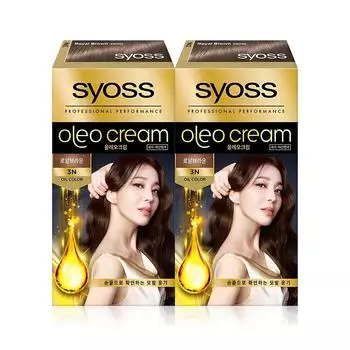 Краска для волос Scios Oleo Premium Gray Cover, 3N Royal Brown, 2 шт.