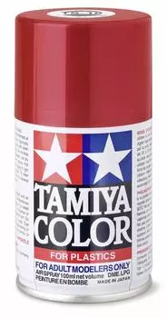 Краска-спрей для пластиковых моделей Tamiya, металлик, красный 85018 № 18 TS-18