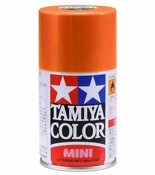Краска-спрей для пластиковых моделей Tamiya, ярко-оранжевая, 85031 №31 TS-31