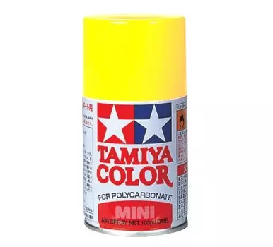 Краска-спрей для поликарбоната Tamiya, желтая, 86006 PS-6