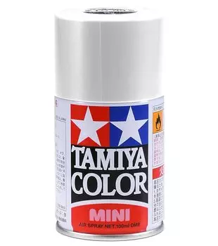 Краска-спрей матовая белая модельная TAMIYA 85027 TS-27