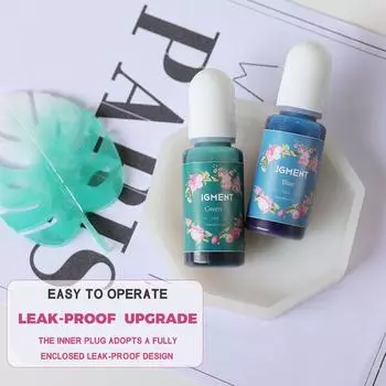 Краски для эпоксидной смолы, полупрозрачные жидкие смолы, красители для ювелирных изделий своими руками, 15 цветов