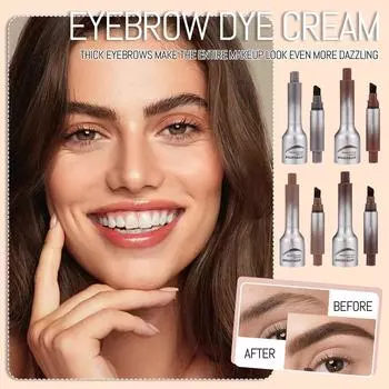 Краски для бровей Wild Eyebrow Anti-smudge Стойкий макияж Натуральный трехмерный многоцветный карандаш для бровей Простой в использовании гель для бровей One Size