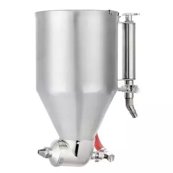 Краскопульт для наружных стен из натурального камня, интегрированный формовочный горшок из диатомовой глины, архитектурная латексная краска, краскопульт 3,5 л