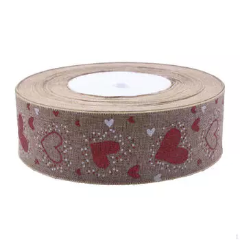 Красная блестящая лента DIY Crafts Подарочная упаковка Портативная упаковка для рождественской елки Главная