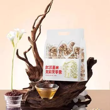 Красная фасоль, семена коикса, плоды горгоны, чай из пории кокосовой, чай из красной фасоли для осушения 100 grams in a medium bag