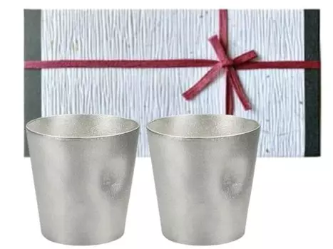 Красная хлопковая лента для обмотки японских стаканов NOUSAKU NAJIMI, набор из 2 пар адаптеров для двух стаканов [бумага Nousaku] серебряный