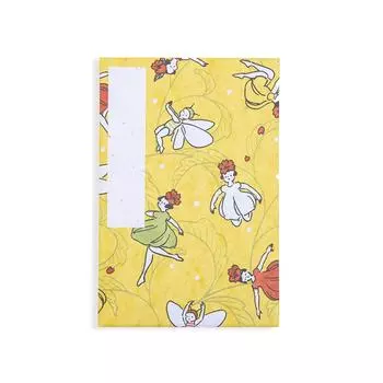 Красная книга с печатями Хайбара и коллаборационный продукт Insect Masukoeri x Haibara Арабеска с цветами и насекомыми (Цветочный арабеск)
