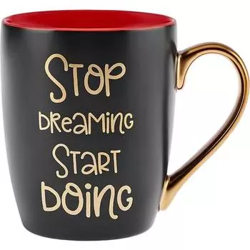 Красная кружка Mood 420 мл