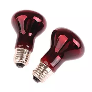 Красная лампа для обогрева домашних животных E27 день ночь для амфибий змея лампа тепловая лампа для рептилий УФ-лампа 25 Вт 50 Вт 75 Вт 100 Вт AC220-240 В