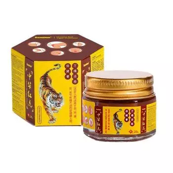 Красная мазь Tiger Balm для эффективного снятия растяжений, болей, мышечных болей Массажная мазь 20g
