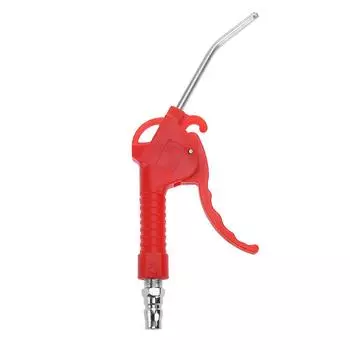 Красная пластиковая ручка, угловая насадка, воздуходувка, пистолет, пневматический инструмент Long