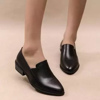 Красная подошва Лоферы Мужская обувь PU однотонная мода бизнес повседневная вечеринка повседневная универсальная простая легкая классическая модельная обувь 36