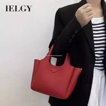 Красная свадебная сумка IELGY, портативная сумка-ведро для овощей большой вместимости. красный