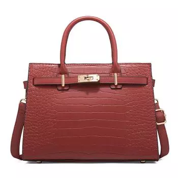 Красная свадебная сумка ко Дню матери 2024 года - женская сумка через плечо большой вместимости