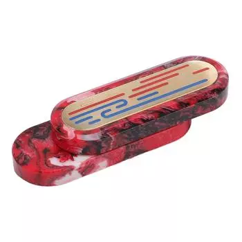 Красная толкающая карточка игрушка механическая игрушка на палец снимает стресс портативный подарок ручной работы тактильный слайдер