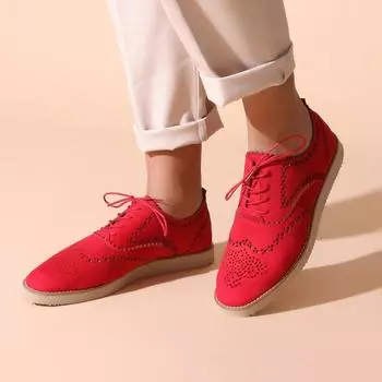 Красная женская повседневная обувь