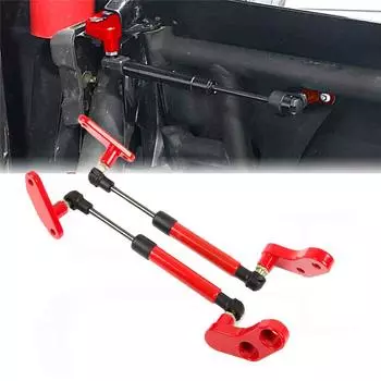 Красно-черные анодированные комплекты открывателей дверей из кованого алюминия для Can-Am Maverick X3 2017-2020