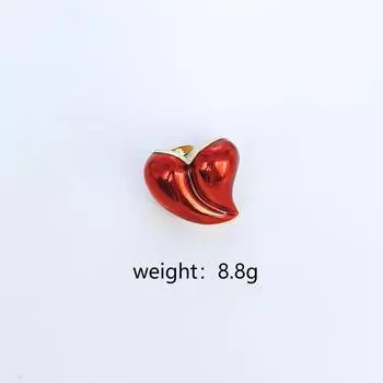 Красное кольцо любви модное популярное открытое кольцо любви нишевое кольцо женское