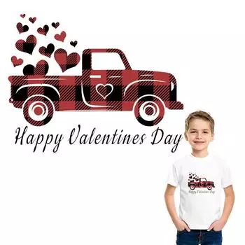 Красное сердце автомобильная железная нашивка на джинсах в полоску модный аксессуар «сделай сам», наклейка с термопрессом, аппликация, термонашивка, наклейки с горячими слезами 23x18.2cm